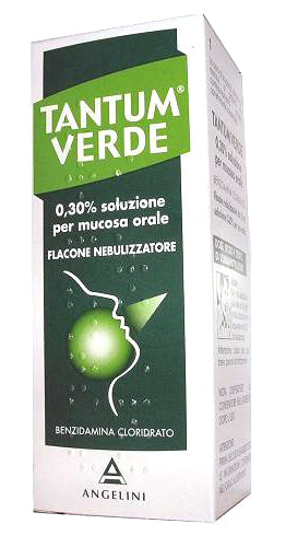 TANTUM VERDE 0,30% SOLUZIONE PER MUCOSA ORALE - TANTUM VERDE 0,30% SOLUZIONE PER MUCOSA ORALE