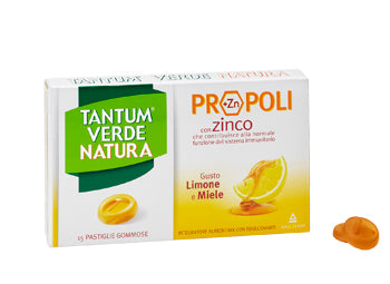 Tantum Verde Natura Pastiglie Gommose Limone & Miele 30 G - Tantum Verde Natura Pastiglie Gommose Limone & Miele 30 G