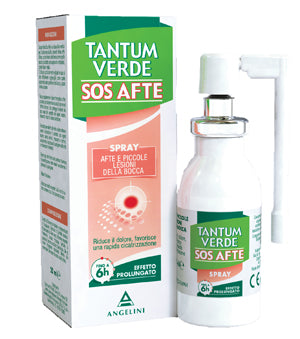 Tantum Verde Sos Afte Spray 20 Ml - Tantum Verde Sos Afte Spray 20 Ml