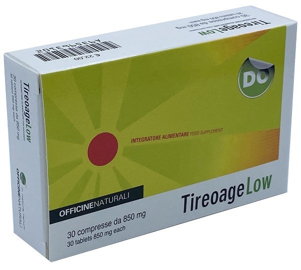 Tireoage Low 30 Compresse 850 Mg - Tireoage Low 30 Compresse 850 Mg