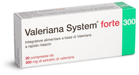 Valeriana System Forte 20 Compresse - Valeriana System Forte 20 Compresse