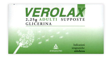 Verolax Adulti 18 Supposte 2,25g - Verolax Adulti 18 Supposte 2,25g