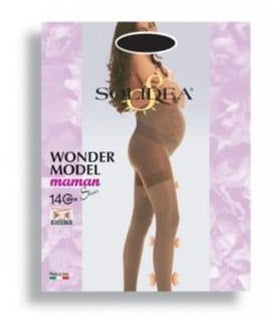 Solidea Wonder Model Maman 140 - Collant Nero Taglia S - Solidea Wonder Model Maman 140 - Collant Nero Taglia S